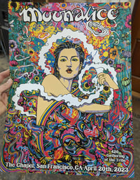 Image 2 of MOONALICE- 420 Gathering of the Tribes- Artwork by Caitlin Mattisson