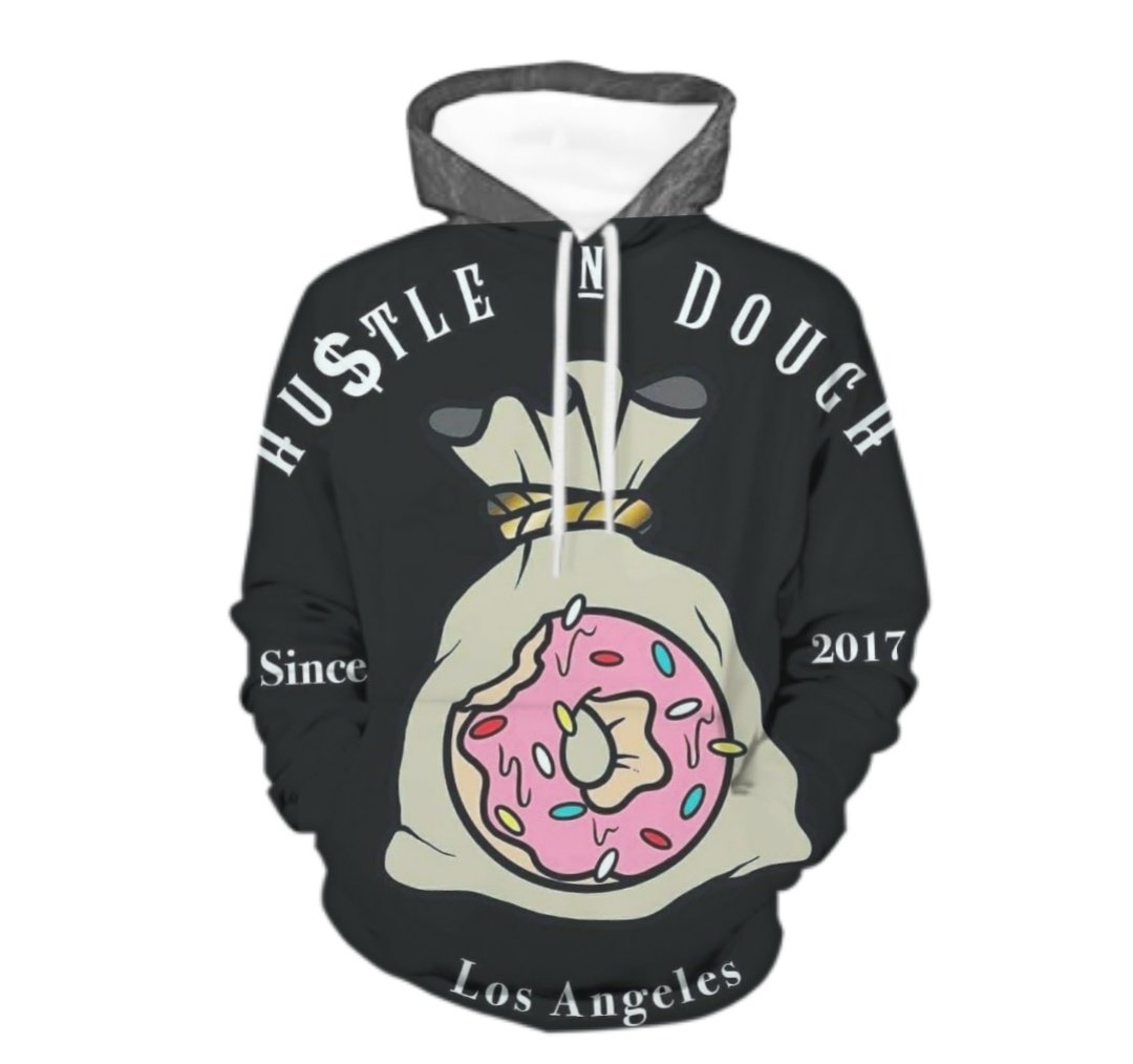 Image of Original Hu$tle & Dough 3D Printed Logo💰🍩