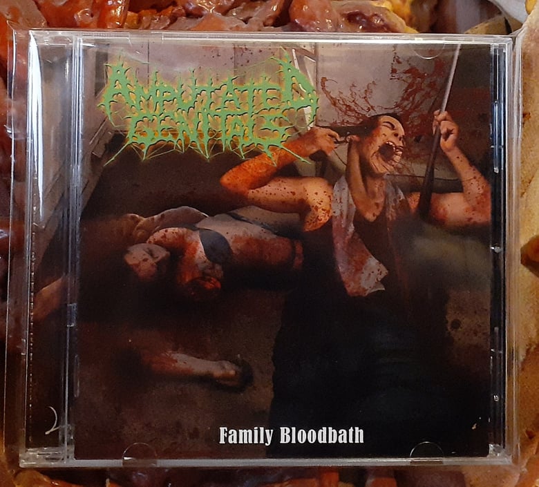 Image of AMPUTATED GENITALS - Family Bloodbath CD