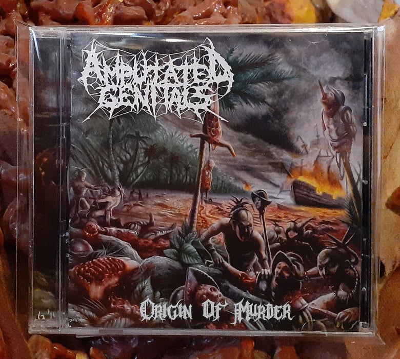 Image of AMPUTATED GENITALS - Origin of Murder CD