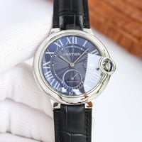 Image 1 of Cartîer Leather Round Watch