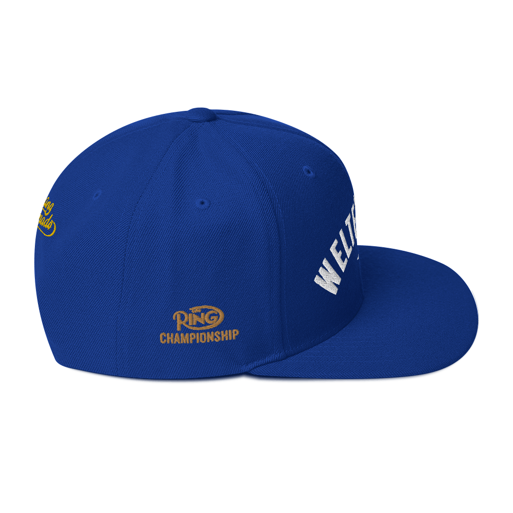 Boxing Aficionado x The Ring #SpenceCrawford Royal Blue Snapback