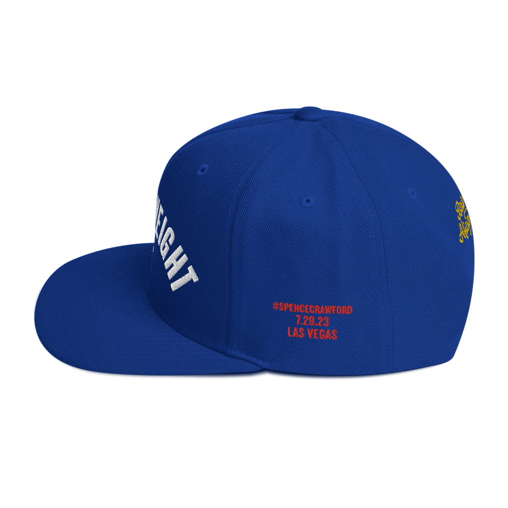 Boxing Aficionado x The Ring #SpenceCrawford Royal Blue Snapback