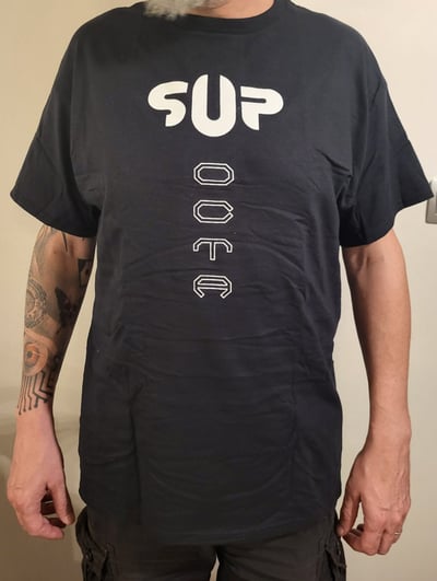 Image of T-shirt noir Octa double face NB