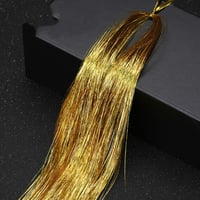 Image 1 of Hair Tinsel Gold