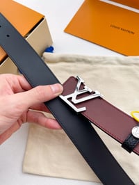 Image 5 of LV Leather Reversible Belt