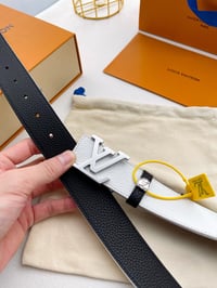 Image 4 of LV Leather Reversible Belt