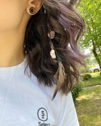 Image 2 of Double Crystal Hair Clip