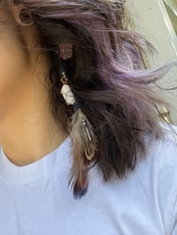 Image 3 of Double Crystal Hair Clip