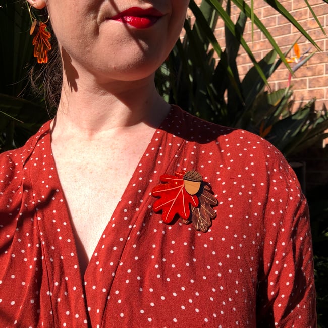 Gift of Autumn Brooch in May