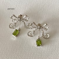 Image 2 of bow earrings