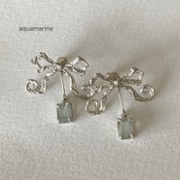 Image 4 of bow earrings