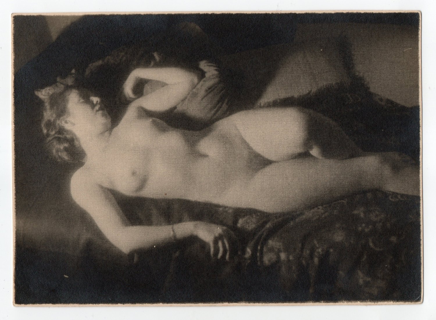 Image of Anonyme: an artistic nude study, Pictorialism ca. 1940s