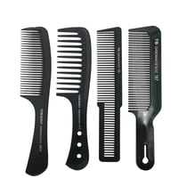 Hairdressing Tail Comb Carbon Anti Static Hair Cutting Brush