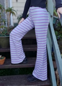 Image 1 of Purple/blue stripe KAT Pants