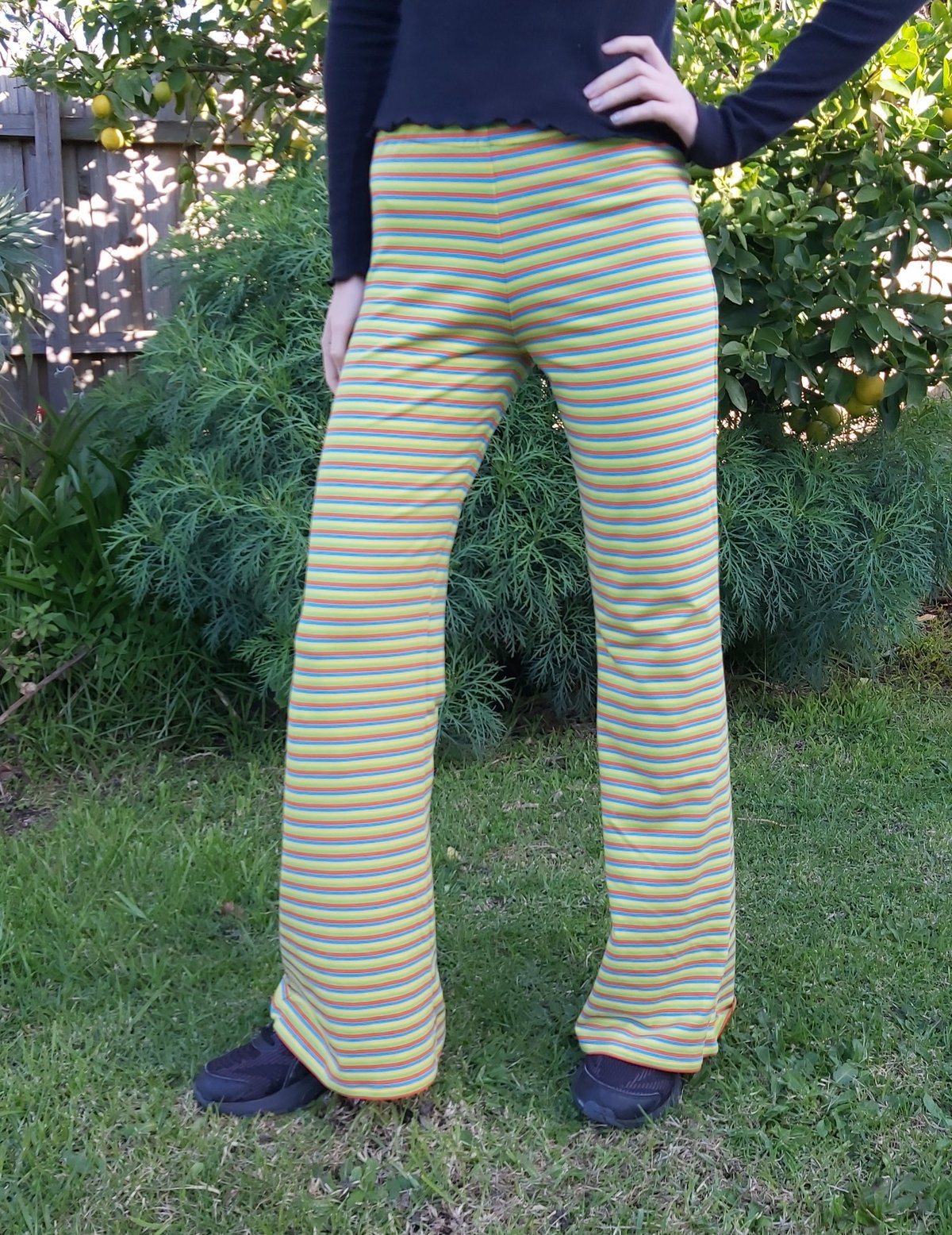 Image of Citrus stripe KAT pants
