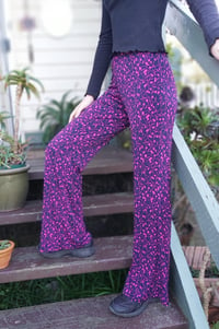 Image 2 of Pink hearts KAT Pants medium