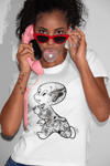 CASPER T-SHIRT / WHITE OR HEATHER GREY