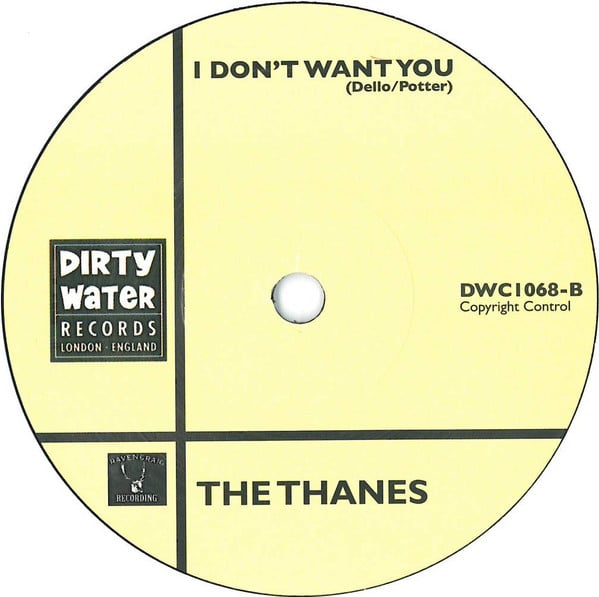 The Thanes – Dishin' The Dirt, 7" VINYL, NEW