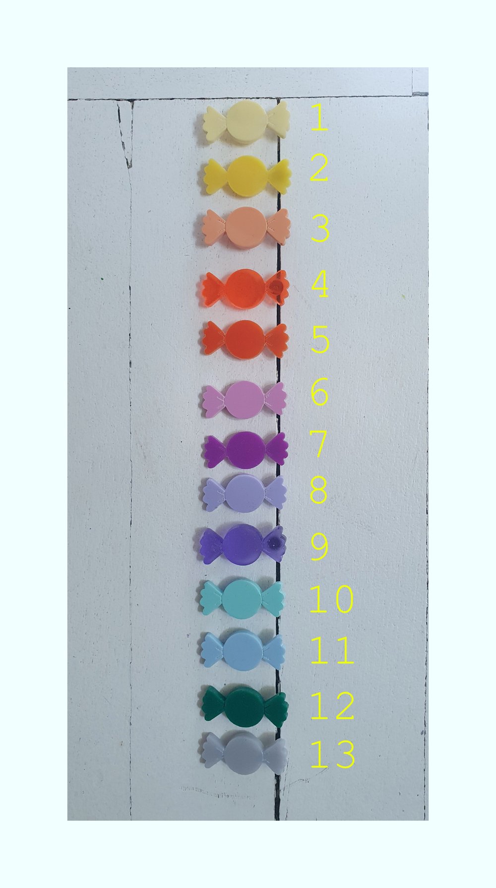 BONBON uhani // CANDY earrings
