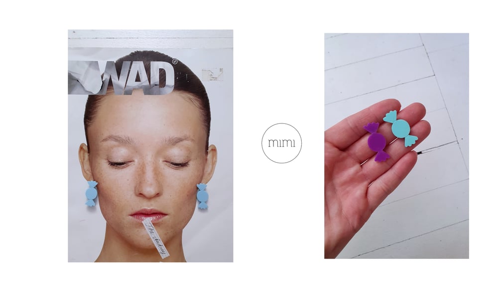 BONBON uhani // CANDY earrings