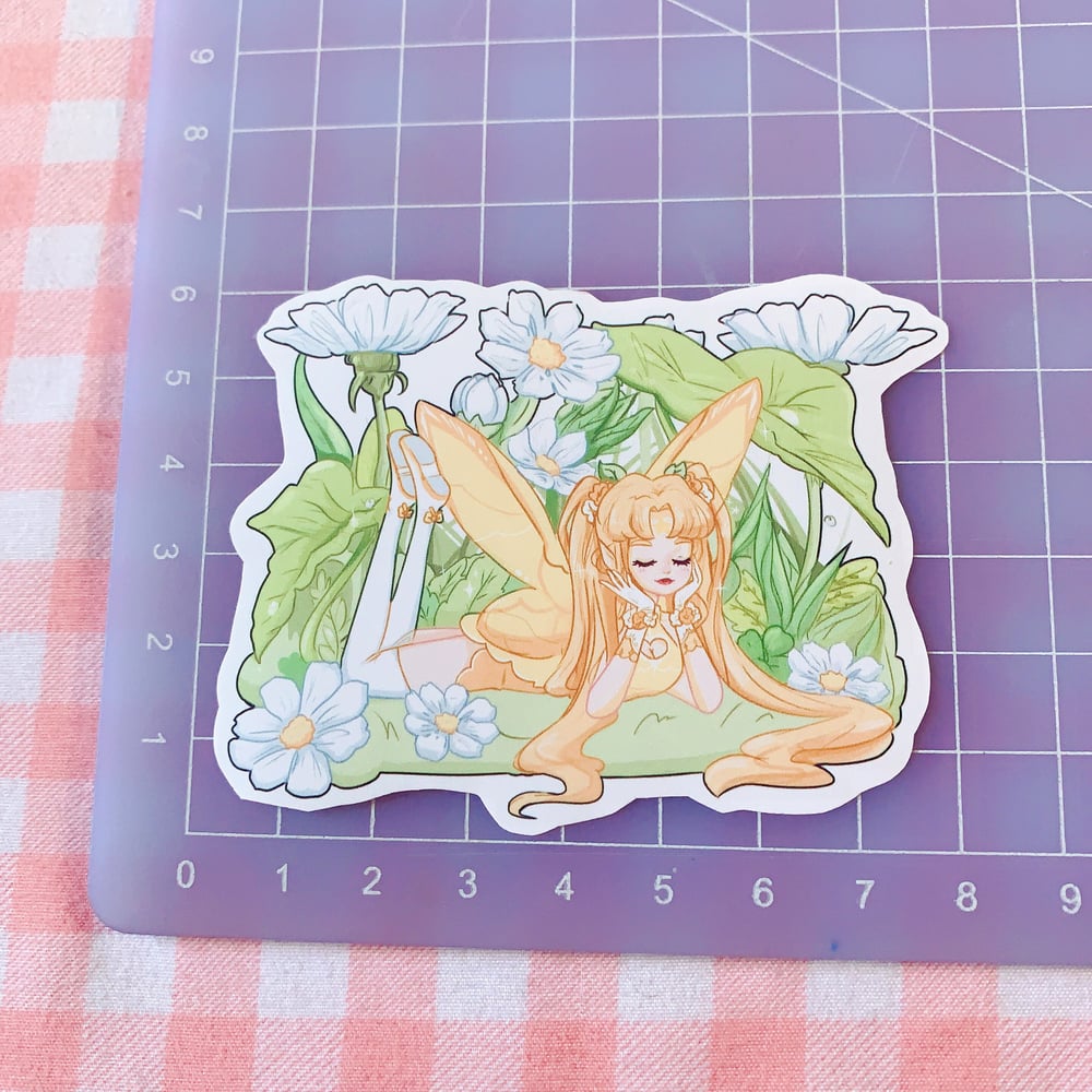 Image of Flower Fairy Cute Cottagecore Pixie Sticker