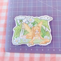 Image 3 of Flower Fairy Cute Cottagecore Pixie Sticker