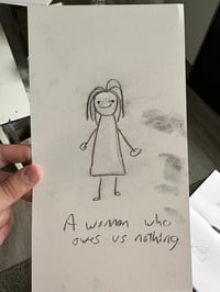 Image 2 of A Woman who owes is nothing