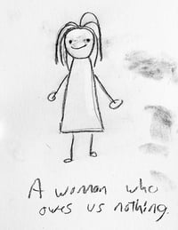 Image 1 of A Woman who owes is nothing