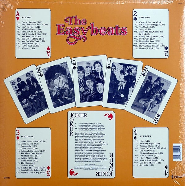 The Easybeats – Absolute Anthology 1965 To 1969, 2LP, NEW