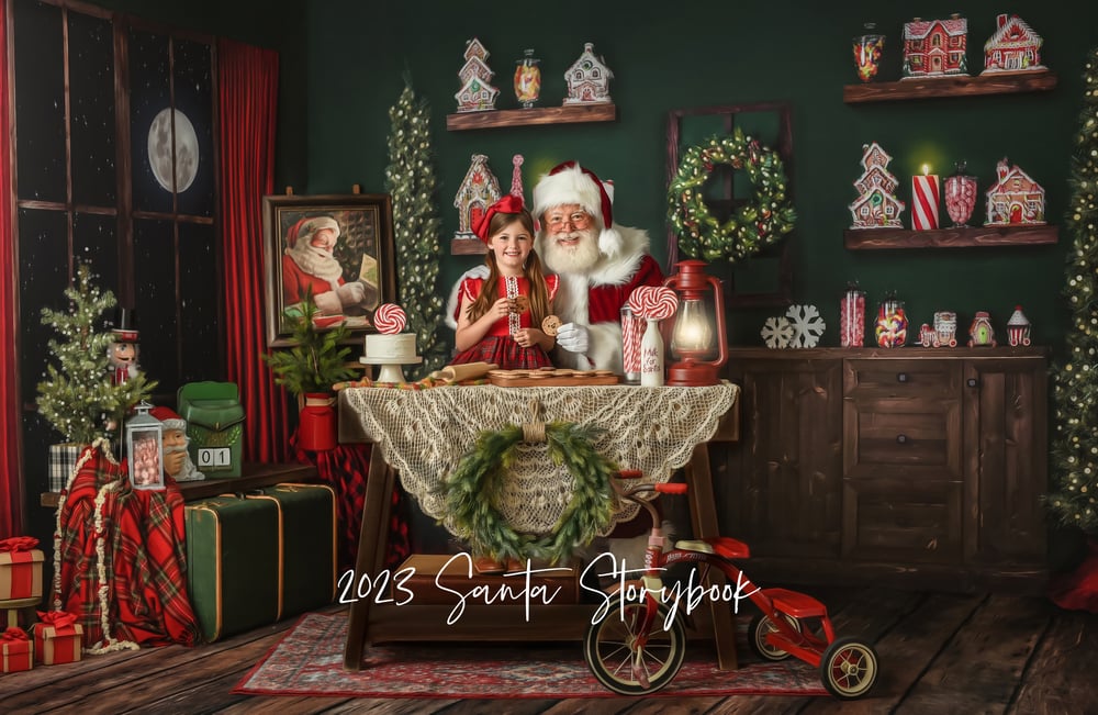 Image of 2023 Santa Storybook Session 