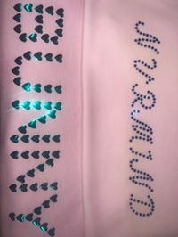 Image 4 of 🩷🍀Bunny Tee Baby Pink and Green Version 🩷🐰🍀