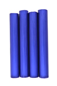 Image 2 of Pow, Pow Purple Section and Accent bespoke pen blanks! High pressure cured Alumilite. Bespoke ready!