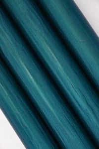 Image 1 of Teal Section and Accent bespoke pen blanks! High pressure cured Alumilite. Bespoke ready!