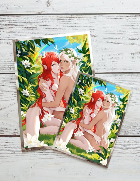 Image of Fairy garden LTD mini prints