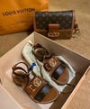 LV Dauphine & Sandals Set