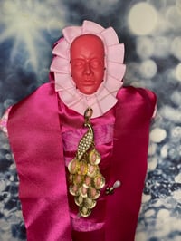 Image 1 of Pink Erzulie Fréda,Voodoo Goddess of Love and Luxury Voodoo Doll by Ugly Shyla 