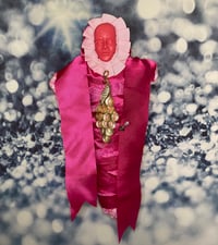 Image 2 of Pink Erzulie Fréda,Voodoo Goddess of Love and Luxury Voodoo Doll by Ugly Shyla 