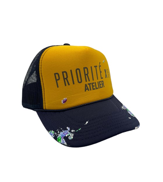 Image of Two Tone Trucker - Gold/Navy 