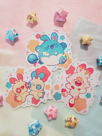 Image 1 of Pokemon Holo Stickers