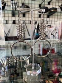 Chain-maille Hoop Earrings (pair)