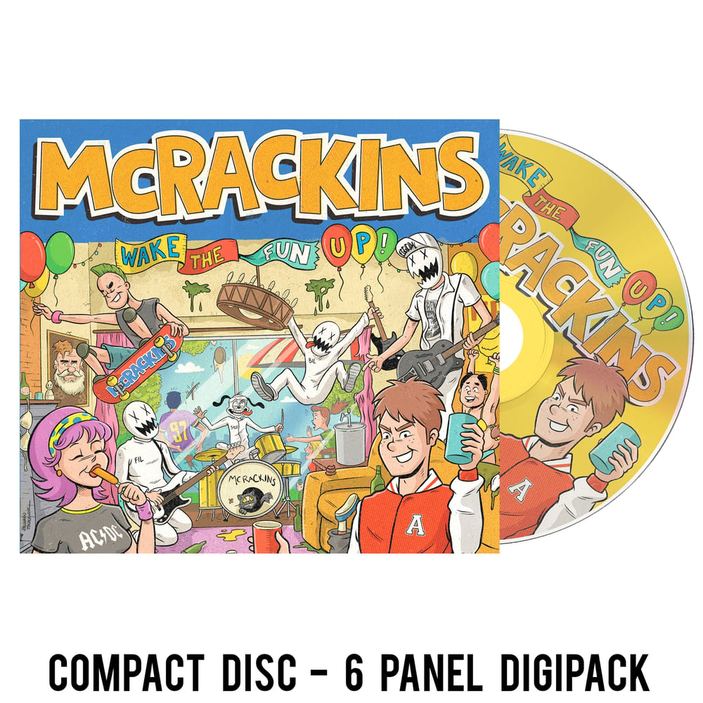 Mcrackins - Wake The Fun Up CD 
