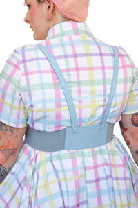 Image 2 of MYVIOLET: BLUE ADJUSTABLE HARNESS