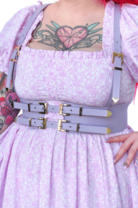 Image 1 of MYVIOLET: LAVENDER ADJUSTABLE HARNESS