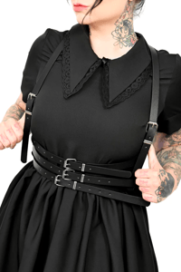 Image 1 of FOXBLOOD: Triple Buckle Harness Belt
