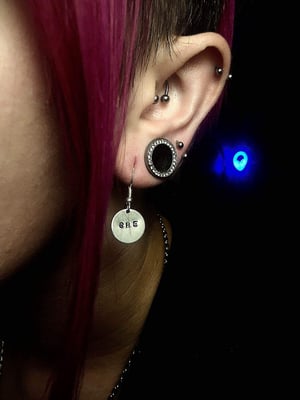 Image of Pronoun earrings
