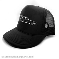 Image 2 of Dead Sled Black Betty Black Trucker Hat