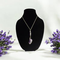 Amethyst Crystal Necklace 