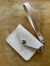Rough out snap wallet with wristlet