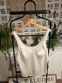 Image 1 of vintage big lace straps 
